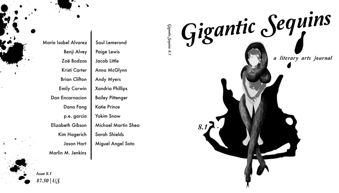 Cover for Gigantic Sequins issue 8.1.